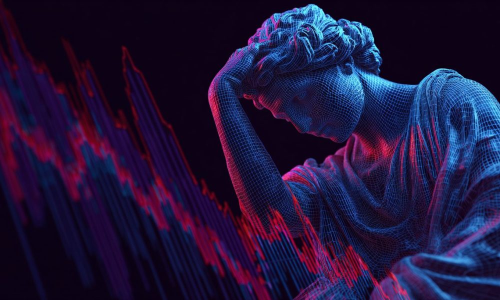 Meta share price chart showing 8% decline to $546 on March 26 2026 following landmark jury verdicts