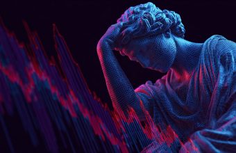 Meta share price chart showing 8% decline to $546 on March 26 2026 following landmark jury verdicts