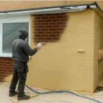 Spray Cork as a Durable Alternative to Render and Paint