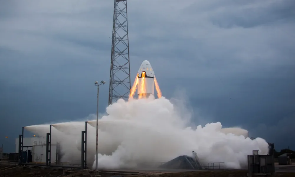SpaceX share price drop