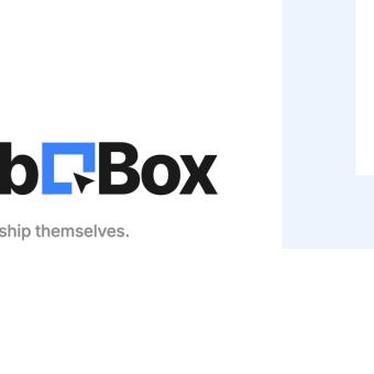 WebBox logo with the line Websites that ship themselves