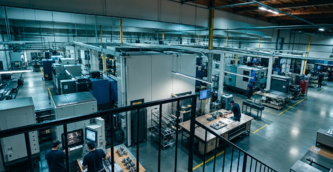IMT Precision machining facility in Hayward, California