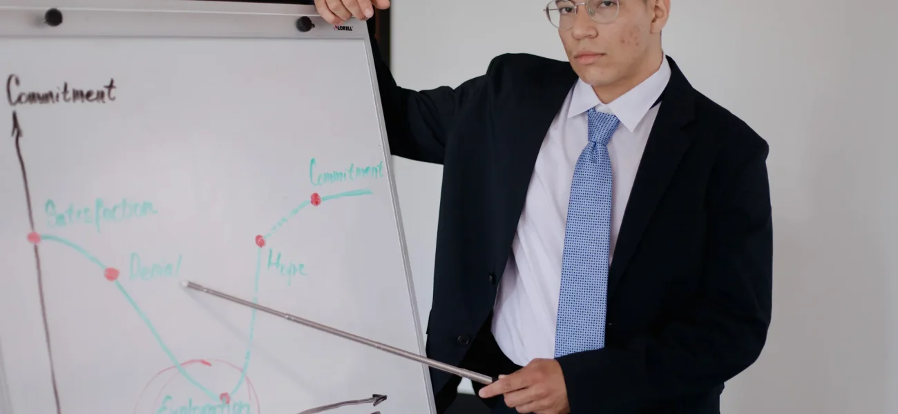 Professional employees collaborating on business strategy and company transformation initiatives